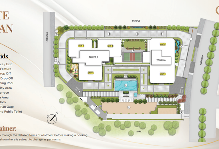 ELDECO Terra and Sol 4BHK Floor Plan Type 2