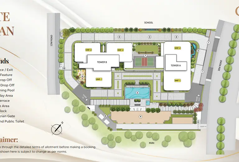 ELDECO Terra and Sol 4BHK Floor Plan Type 2
